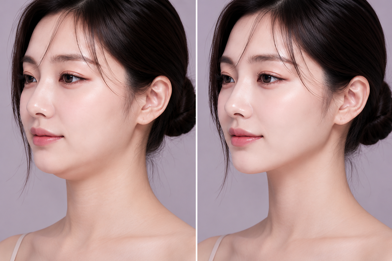 토탈 상체라인 전후